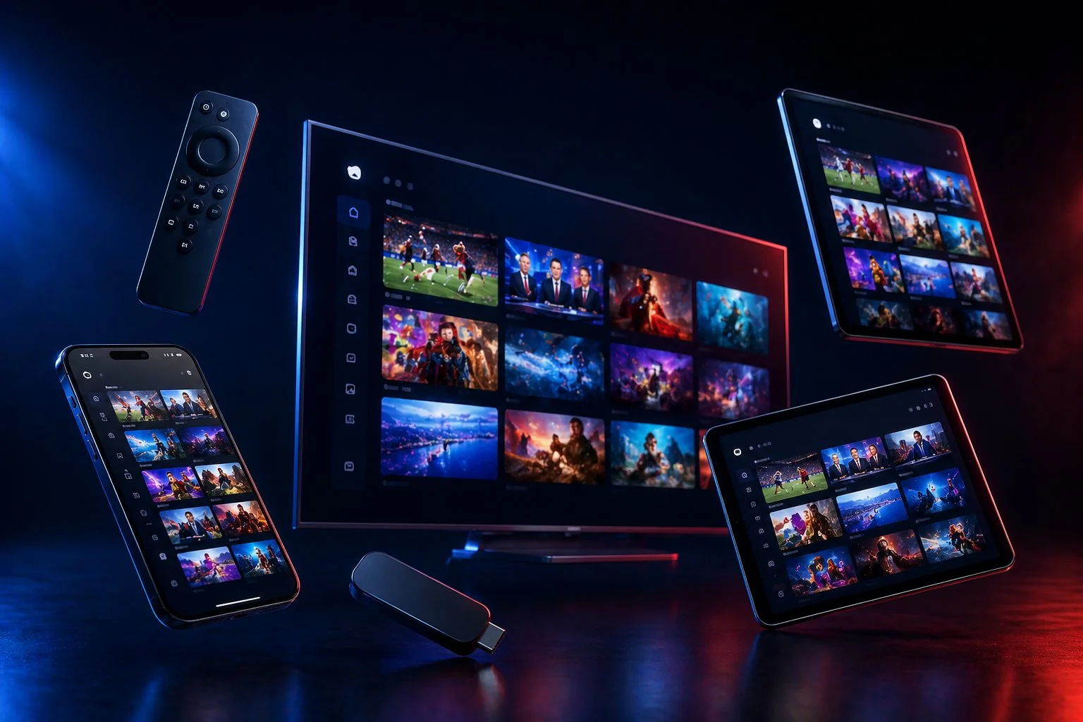 French IPTV compatible avec Smart TV, iPhone, iPad, Firestick et toutes les box Android